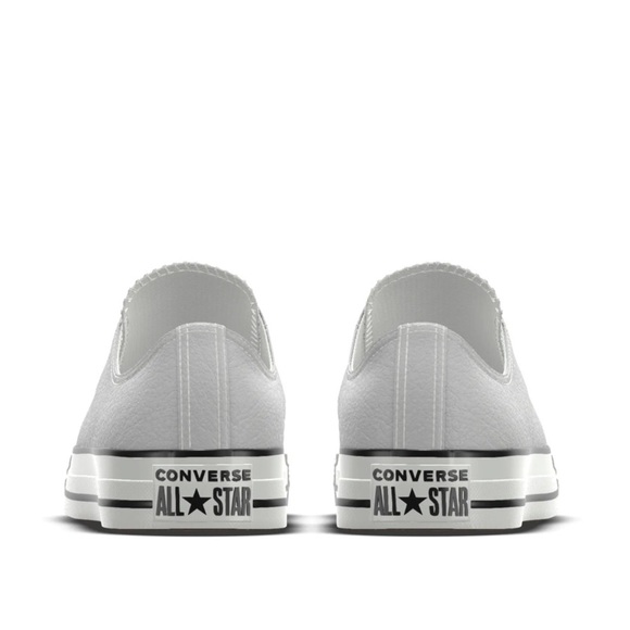 🔥Converse | Unisex light grey All Star classic fit lace up sneakers Men’s 8 W 10 - Picture 15 of 16